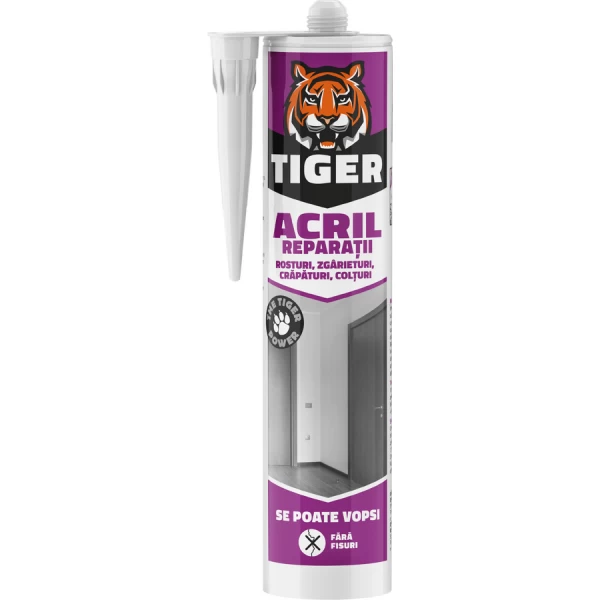 Bostik Acryl izolant alb 260ml Tiger